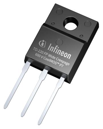 IPAW60R600P7SXKSA1 N-Channel MOSFET, 6 A, 600 V, 3-Pin TO-220 FullPAK Wide Creepage Infineon