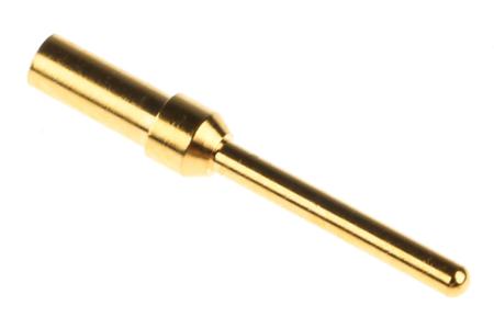 09670008576 HARTING Male Crimp Circular Connector Contact, Contact Size 1.04mm, Wire Size 24 → 20 AWG