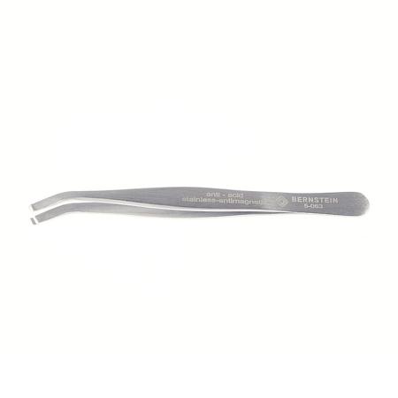 5-063 Bernstein 115 mm, Stainless Steel, Angle, Tweezer