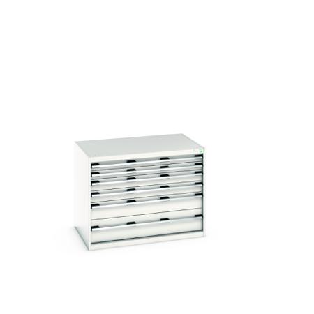 40029085-16V Bott 6 Cabinet, Steel, 800mm x 750mm x 1050mm, Light Grey