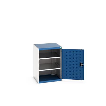 40019163-11V Bott 1 Door Sheet Steel Floor Standing Cupboard, 650 X 650 X 900mm