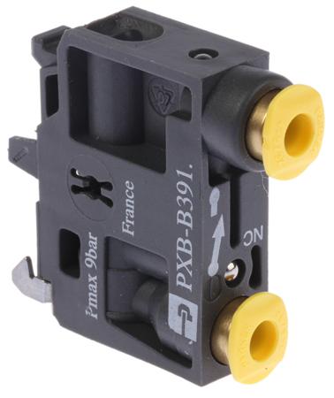 PXB-B3911 Parker Plunger 3/2 Pneumatic Manual Control Valve PXB Series, 2.5mm, III B