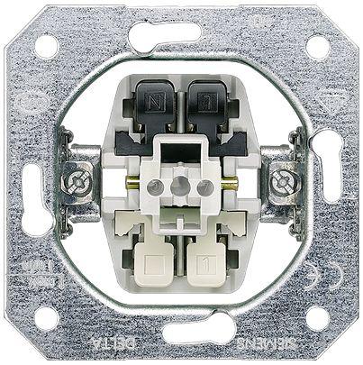 5TD2116-0KK Siemens 1 Way Rocker Switch Grid Module 10A, DELTA Series