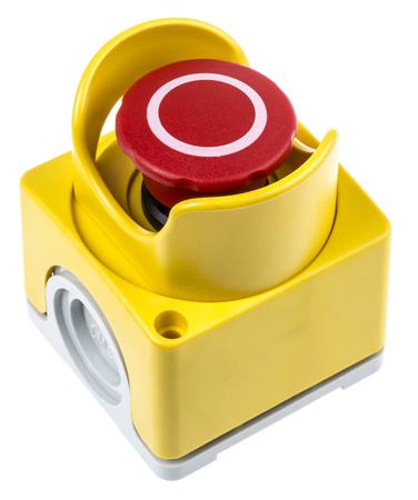 CEPY1-2002 ABB 1SFA Series Pull Release Emergency Stop Push Button, Surface Mount, 2NC, IP66, IP67, IP69K