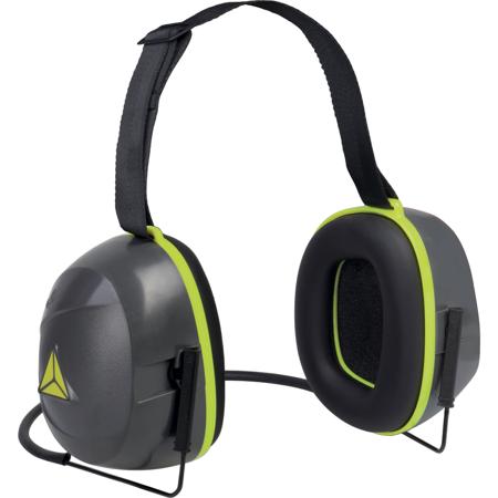 INTERNB2 Delta Plus INTERLAGOS NB Wired Ear Defender with Neckband, 28dB, Grey