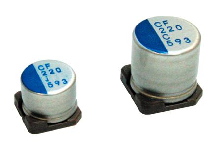 PCF1C331MCL1GS Nichicon 330μF Surface Mount Polymer Capacitor, 16V dc