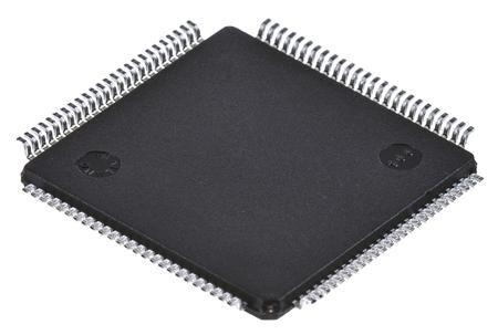 PIC32MX695F512L-80I-PT Microchip PIC32MX695F512L-80I/PT, 32bit PIC Microcontroller, 80MHz, 12 kB, 512 kB Flash, 100-Pin TQFP