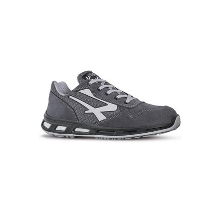 RL20056-10 UPower RL20056 Unisex Black  Toe Capped Safety Trainers, UK 10, EU 44