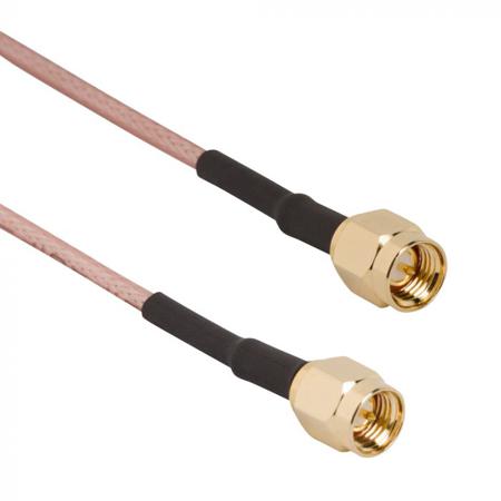 135101-01-M1.00 Amphenol RF SMA Series, 1 m, RG316 Coaxial, Terminated 50 Ω