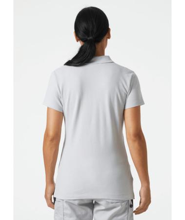 79168_910-M Helly Hansen Classic Grey 100% Cotton Polo Shirt, UK- M, EUR- M