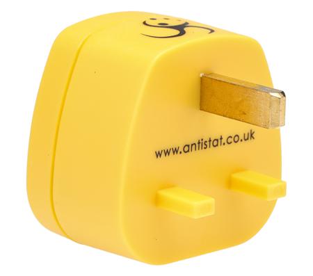 218-642 RS PRO Earth Bonding Plug With 10 mm Stud, Banana Socket x 2