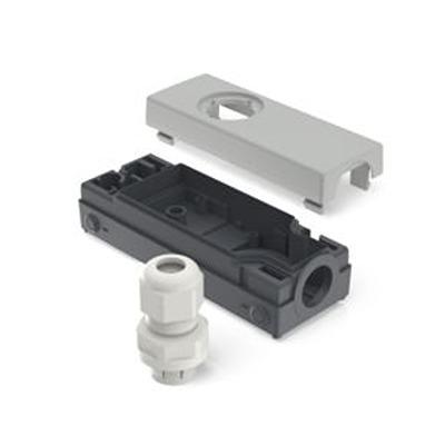 1.20.810.406/0000 RAFI Light Grey RAFIX Enclosure - 22.3mm Diameter