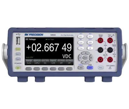BK5493CGPIB BK Precision 5493CGPIB Bench Digital Multimeter, True RMS, 10A ac Max, 10A dc Max, 750V ac Max