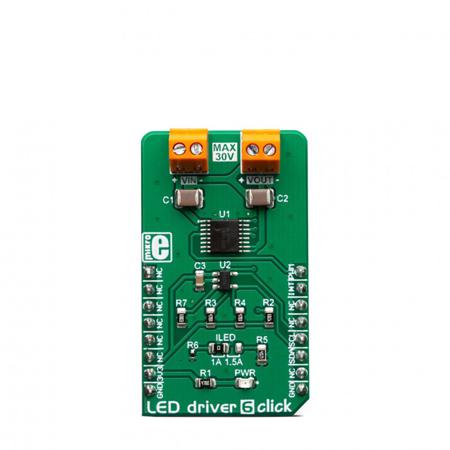 MIKROE-3400 MikroElektronika , LED Driver 6 Click for AL1781