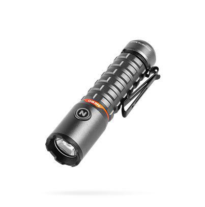 NEB-FLT-0033-G NEBO LED Torch Grey - Rechargeable 2000 lm, 110 mm