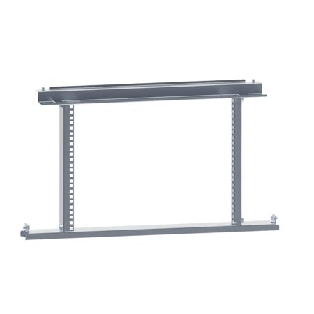 NSYBRF8PLAG Schneider Electric PanelSeT Series Grey 8U Sheet Steel Chassis , 500 x 750 x 2mm