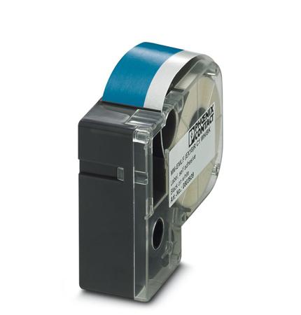 0803947 Phoenix Contact MM-EMLF White on Blue Label Printer Tape, 8m Label Length