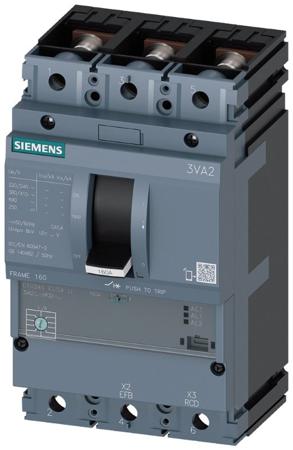 3VA2140-6HK32-0AA0 Siemens, SENTRON MCCB 3P 40A, Breaking Capacity 85 kA, Fixed Mount