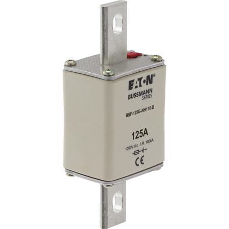 BSF-125G-NH110-B FUSE 125A 1000V DC BSF SIZE 1 BOLTED TAG