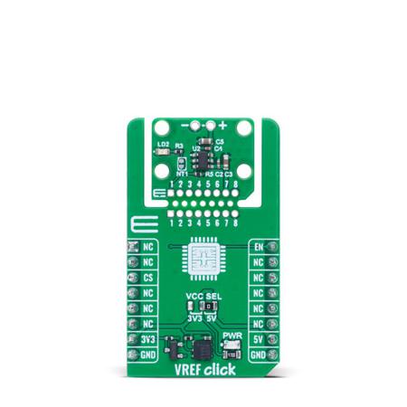 MIKROE-6640 MikroElektronika VREF Click Power Supply for CMOS Voltage Reference for MikroBus