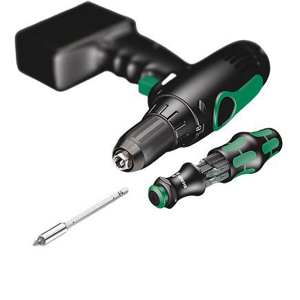 05073240001 Wera Screwdriver Set, 6 Piece - Electricians Phillips, Pozidriv, Slotted