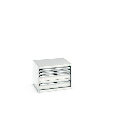 40028091-16V Bott 4 Cabinet, Steel, 600mm x 750mm x 800mm, Light Grey