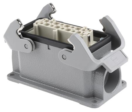 09300161230-09330162701 Han E Series 16 Way Female 16A Connector Kit, includes Housing, Insert