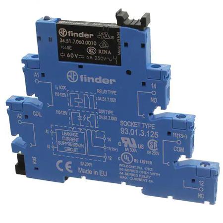 38-51-3-125-0060 Finder Relays, Inc. 38.51.3.125.0060