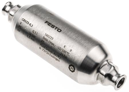 CRVZS-0-1 G 1/4 Festo Air Reservoir, 0.1L
