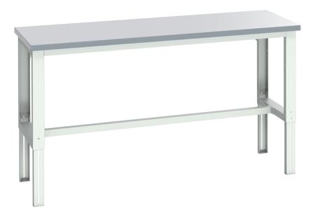 41003650-16V Bott 41003650.16V Sheet Steel Workbench, 350kg Max Load, Adjustable Height, 740 → 1140mm x 750mm x 2000mm
