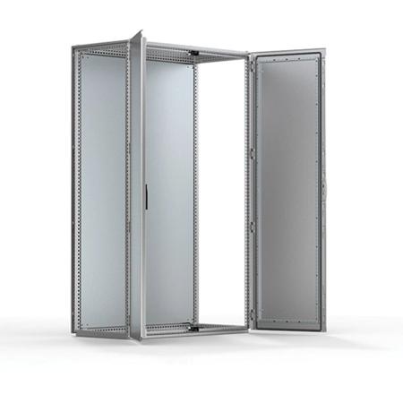MCDS18105 nVent HOFFMAN MCDS Series 304 Stainless Steel Double-Door-Door Floor Standing Enclosure, Double Door Door, IP55, 1800 x