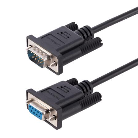 9FMNM-3M-RS232-CABLE StarTech.com Female 9 Pin D-sub to Male 9 Pin D-sub Serial Cable, 3m PVC