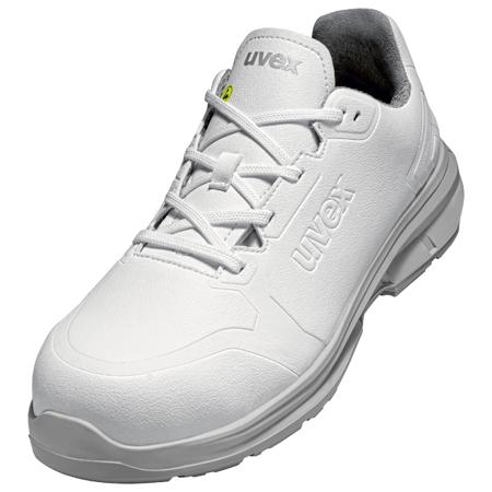 6582247 uvex 1 sport white Men, Women White Composite Toe Capped Safety Shoes, UK 12, EU 47