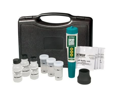 EC510 Extech  pH Meter, ±0.01pH Accuracy, 0.01pH Resolution, 14pH Max, 90 °C Max