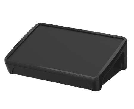 35110175.HMT1 Bopla BoPad Series Black ABS Desktop Enclosure, Sloped Front, 285 x 198 x 92.9mm