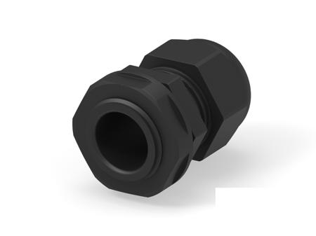 1SNG626159R0000 1SNG Series Black PA 6 Cable Gland, PG13.5 Thread, 6mm Min, 12mm Max, IP66, IP68