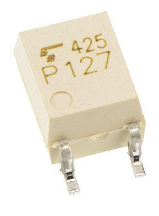 TLP292-GR-TPL-E-T Toshiba TLP292(GR-TPL,E(T AC/DC Input, Phototransistor Output Optocoupler, Surface Mount, 4-Pin SO4