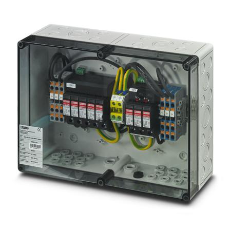 1053613 Phoenix Contact Polycarbonate Junction Box, IP65, 111 x 361 x 254mm