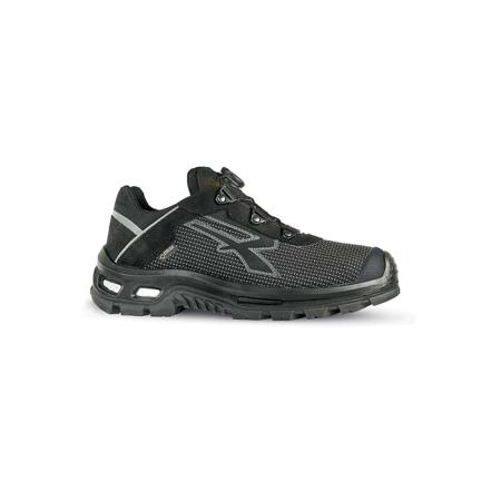 RL2E214-47 UPower Gore - Tex, Red Over Men's Black Aluminium Toe Capped Safety Shoes, UK 12, EU 47