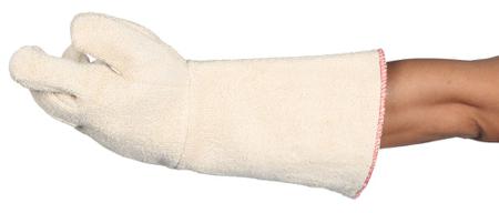 97335100 Ansell ActivArmr 97-335 White Cotton, Jersey Abrasion Resistant, Cut Resistant Work Gloves, Size 10