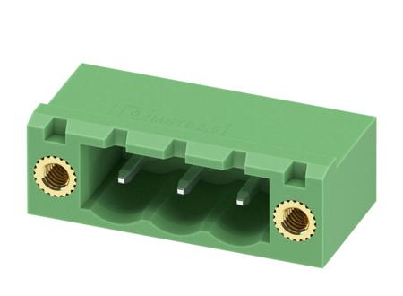 1776511 Phoenix Contact, 5.08mm Pitch, 3 Way, Pluggable Terminal Block, Header,
