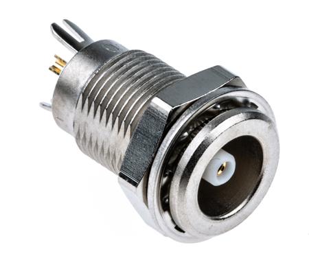 ERN.00.250.CTL LEMO Circular Connector, 1 Contacts, Panel, 8 mm Connector, Socket, Female, IP64, 00 S Series