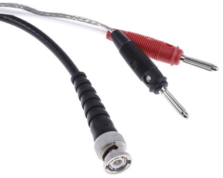 L00010A1845 Telegartner Coaxial Test Lead, 1m Lead Length