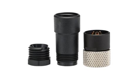 1200910001 Brad from Molex Cable Mount Connector, 3 Contacts, M8 Connector