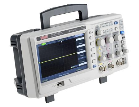 123-6629 RS PRO RSDS1000 Series RSDS1102CML+ Oscilloscope, Digital Storage, 2 Channels With UKAS Calibration, 100MHz