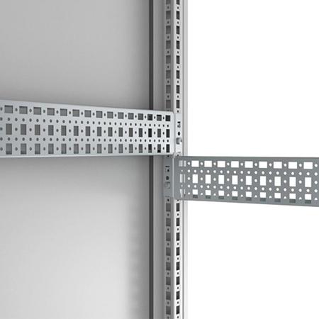 CLPK400 nVent HOFFMAN CLPK Series Mild Steel Mounting Rail, 400mm W, 74mm H, 26mm D, 26mm L For Use With Enclosure