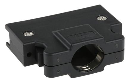 10350-52F0-008 3M 103 Series PBT D Sub Backshell, 50 Way, Strain Relief