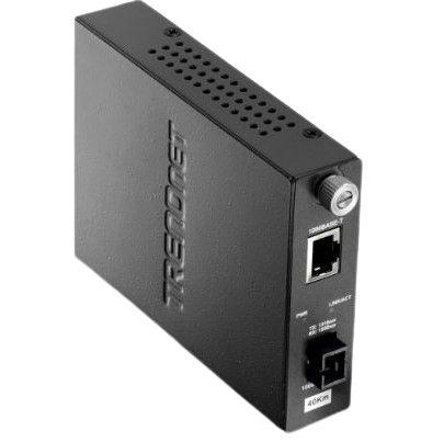 TFC-1000S40D5 Trendnet RJ45, SC Ethernet Media Converter, Single Mode, 2000Mbit/s, Full Duplex 40km