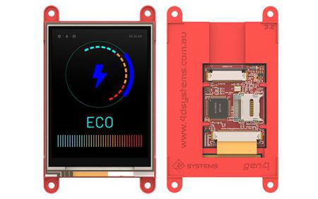 gen4-uLCD-32PT 4D Systems  TFT LCD Colour Display / Touch Screen, 3.2in, 240 x 320pixels
