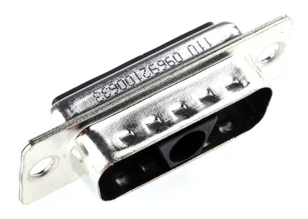 09692100633 HARTING 3 Way Cable Mount D-sub Connector Plug, 6.86mm Pitch